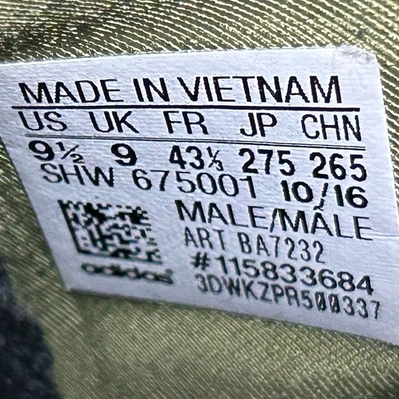 Adidas Mens NMD XR1 Olive Camo Ultraboost Running Athletic Sneakers Shoes SZ 9.5 - Picture 11 of 11